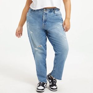 Good American The Weekender Jean - Indigo size 16